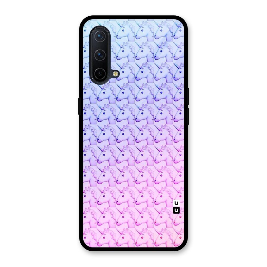 Unicorn Shade Glass Back Case for OnePlus Nord CE 5G