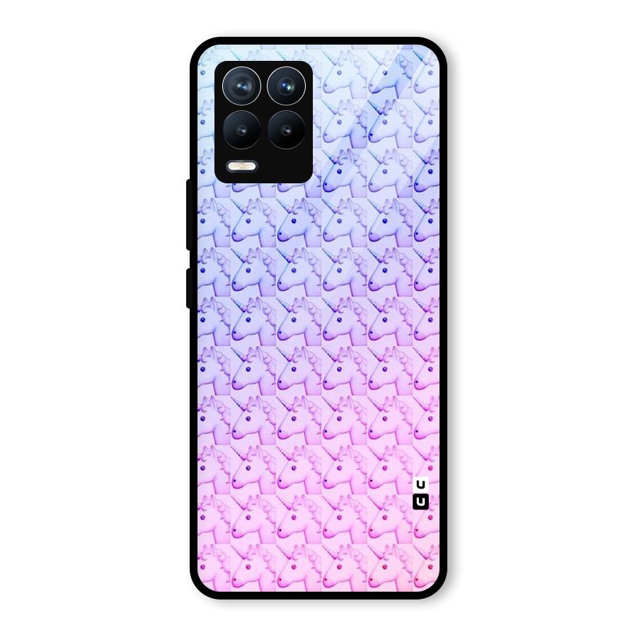 Unicorn Shade Glass Back Case for Realme 8 Pro