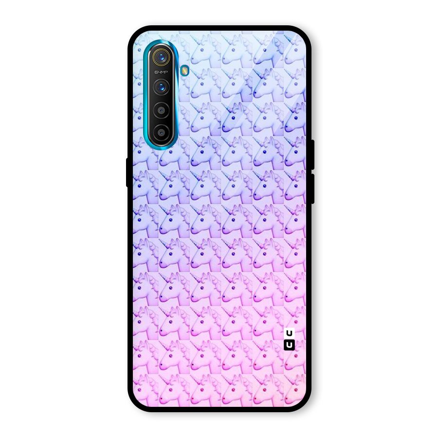 Unicorn Shade Glass Back Case for Realme X2