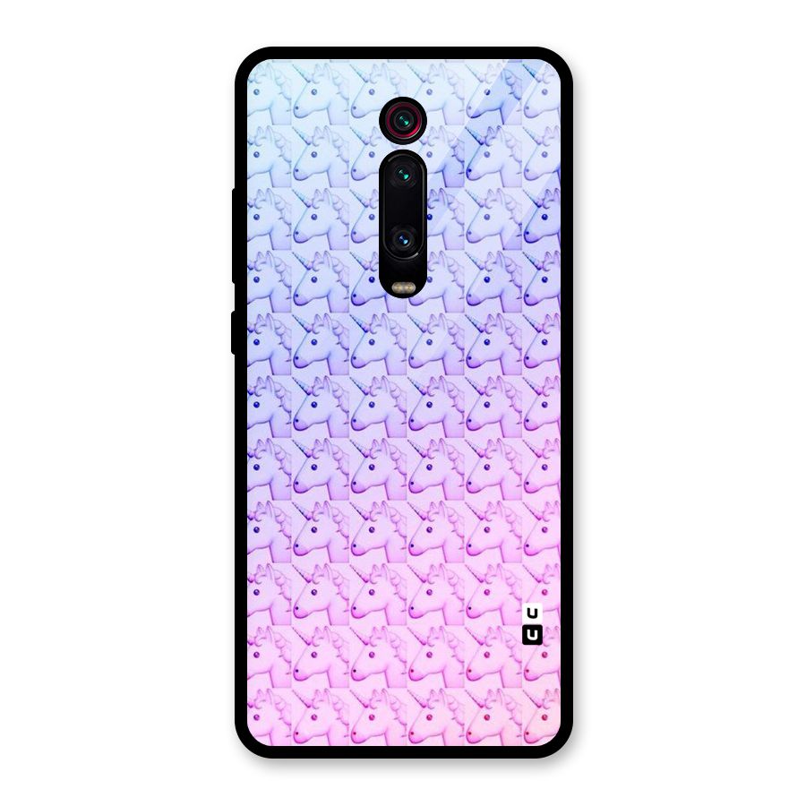 Unicorn Shade Glass Back Case for Redmi K20