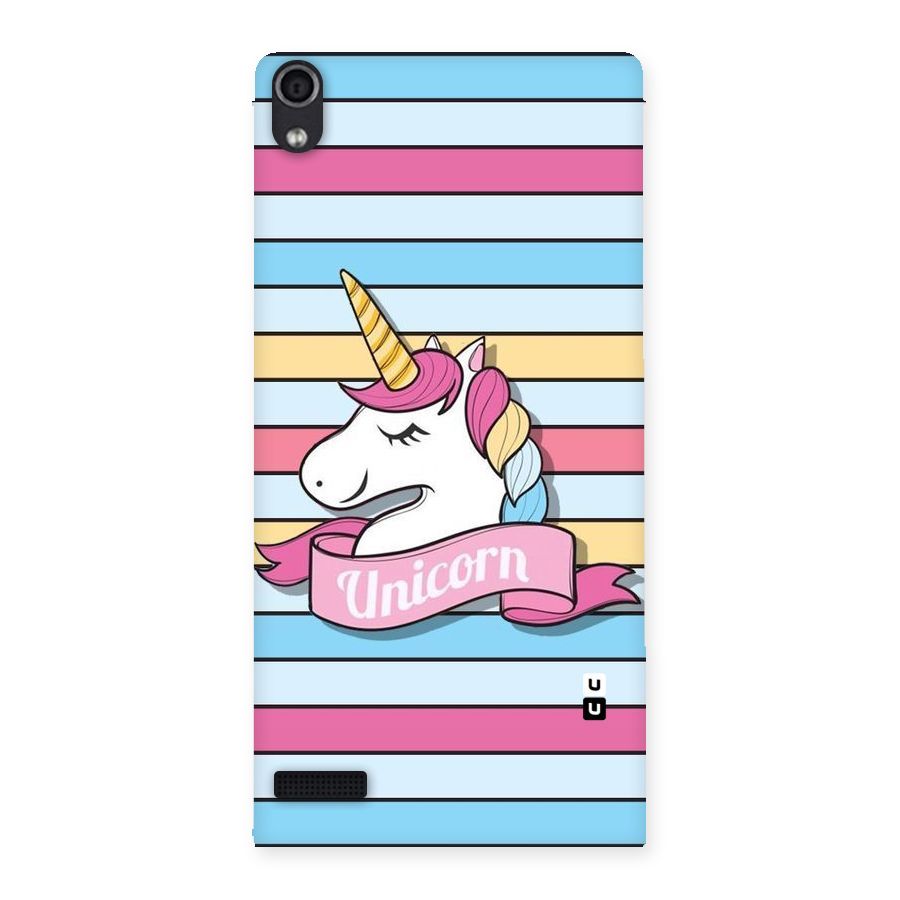 Unicorn Stripes Back Case for Ascend P6