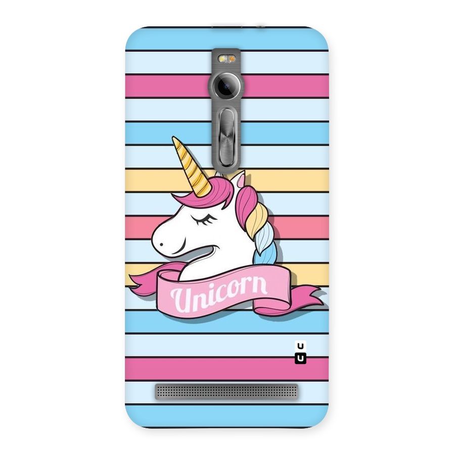 Unicorn Stripes Back Case for Asus Zenfone 2