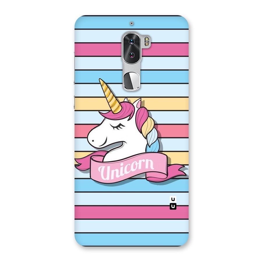Unicorn Stripes Back Case for Coolpad Cool 1