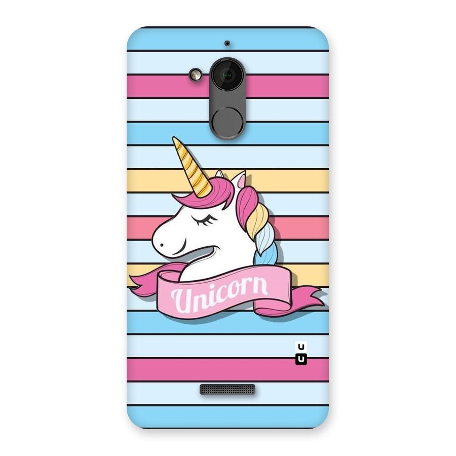 Unicorn Stripes Back Case for Coolpad Note 5