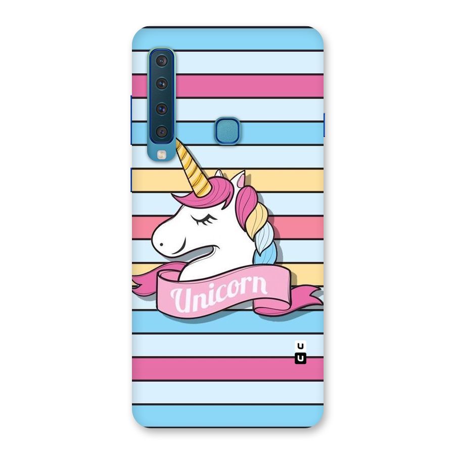 Unicorn Stripes Back Case for Galaxy A9 (2018)