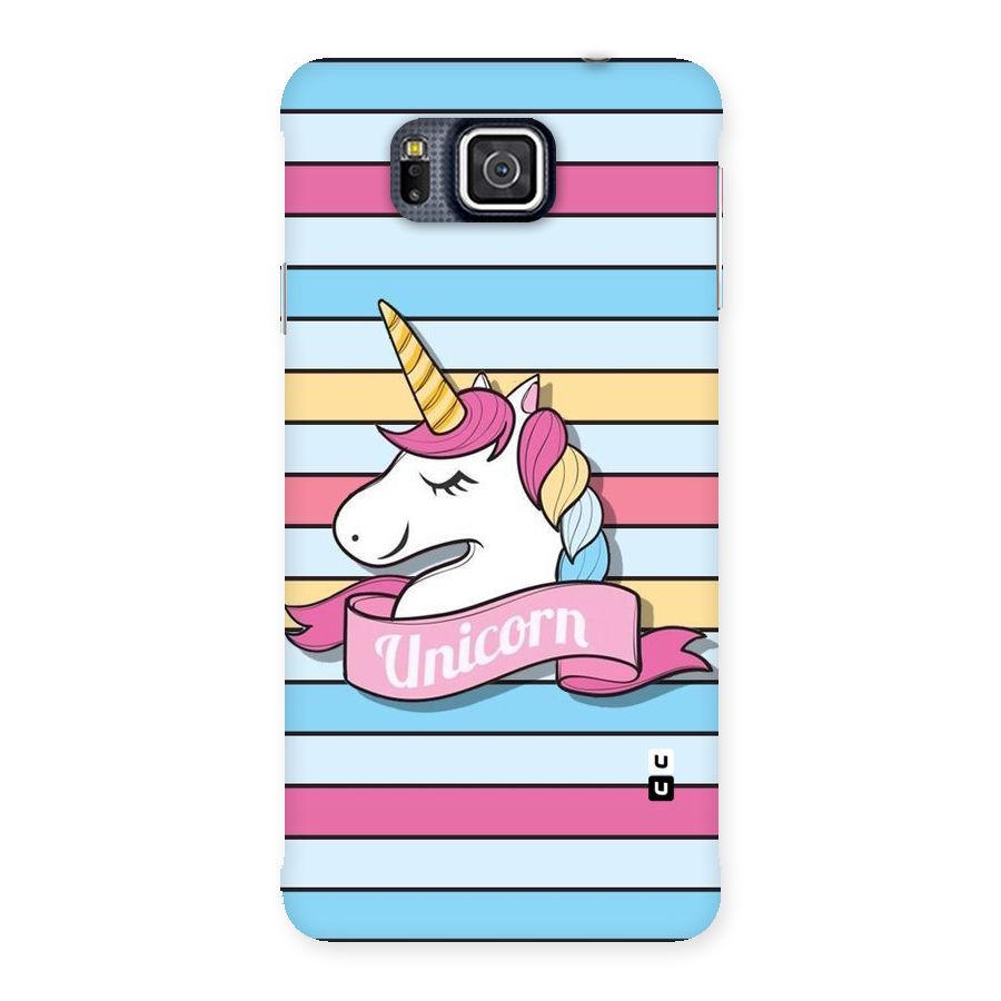 Unicorn Stripes Back Case for Galaxy Alpha