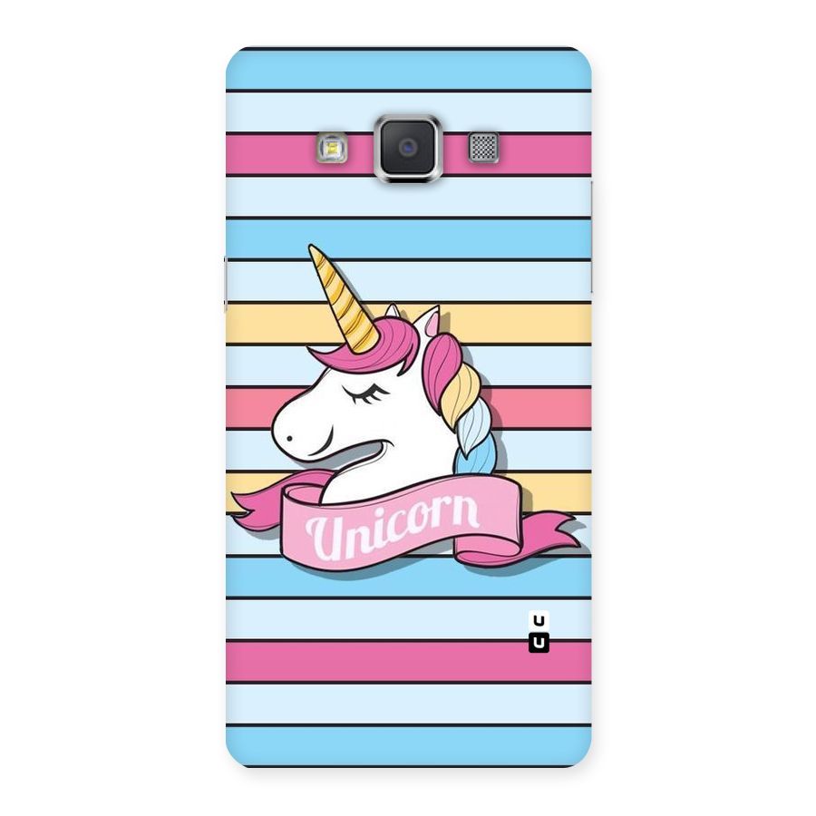 Unicorn Stripes Back Case for Galaxy Grand 3