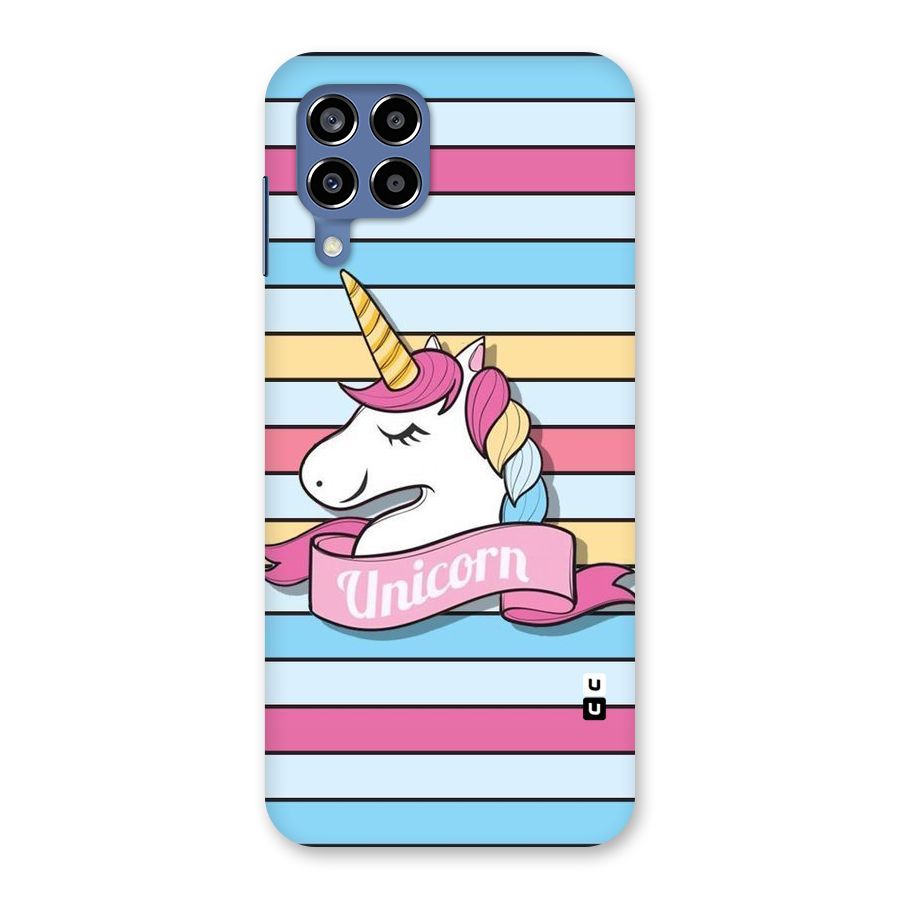 Unicorn Stripes Back Case for Galaxy M53 5G