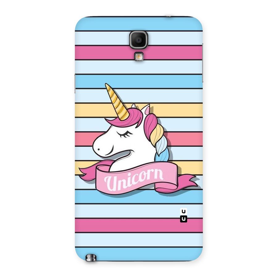 Unicorn Stripes Back Case for Galaxy Note 3 Neo