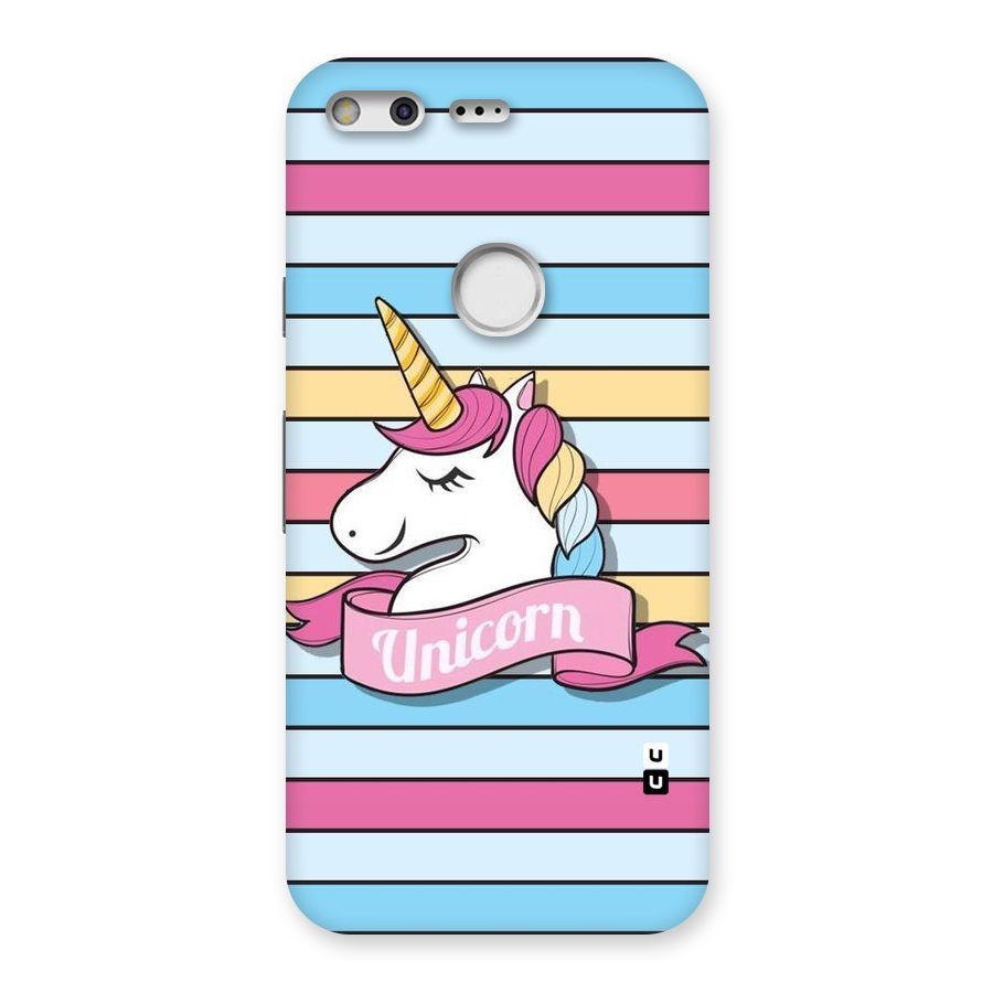 Unicorn Stripes Back Case for Google Pixel