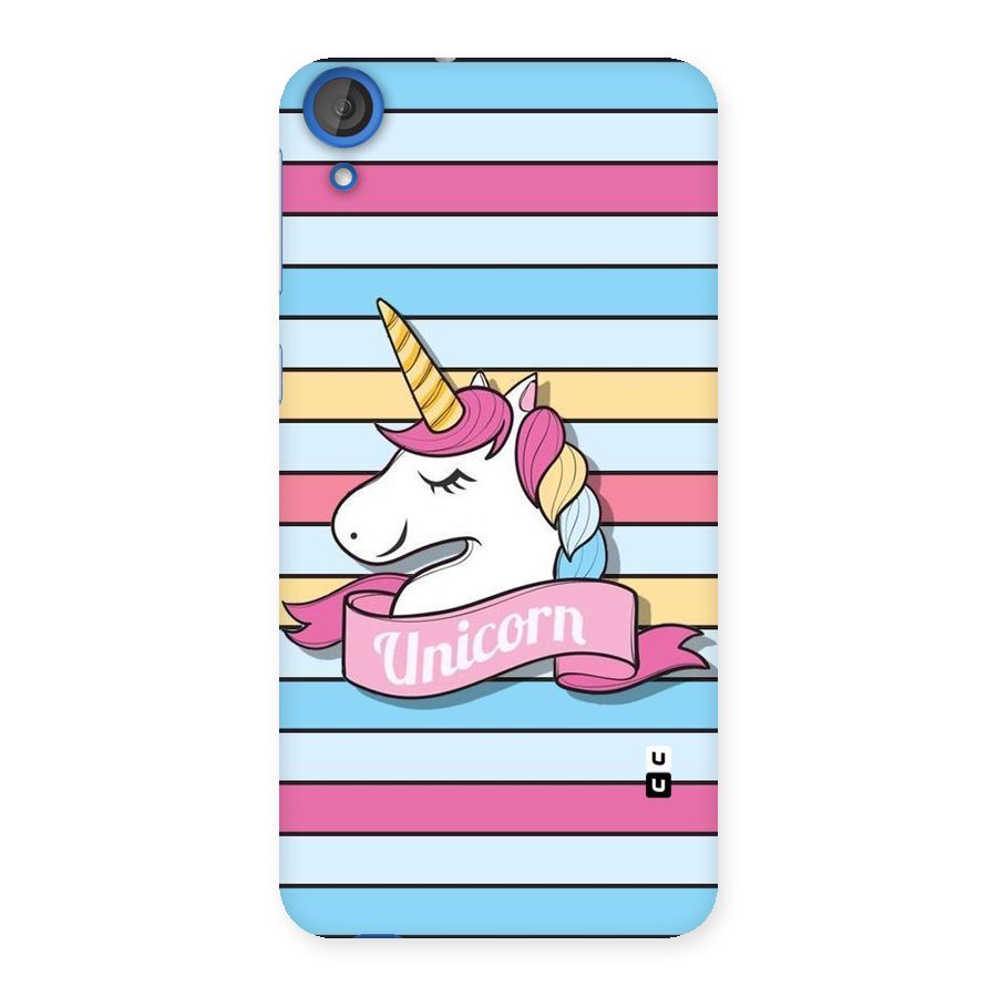 Unicorn Stripes Back Case for HTC Desire 820