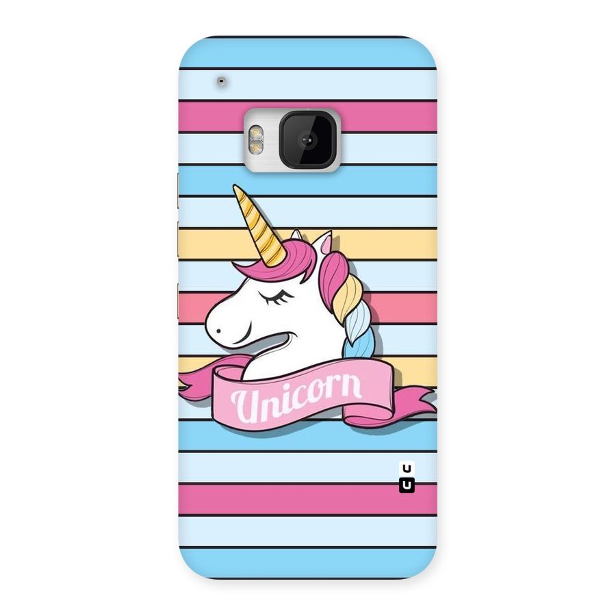 Unicorn Stripes Back Case for HTC One M9