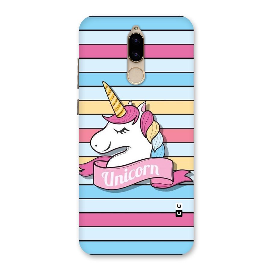 Unicorn Stripes Back Case for Honor 9i