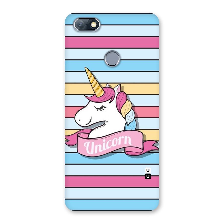 Unicorn Stripes Back Case for Infinix Note 5