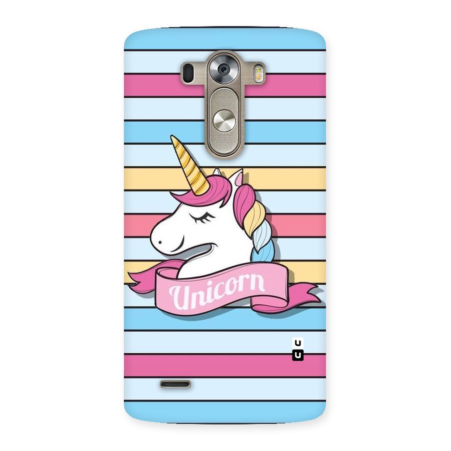 Unicorn Stripes Back Case for LG G3