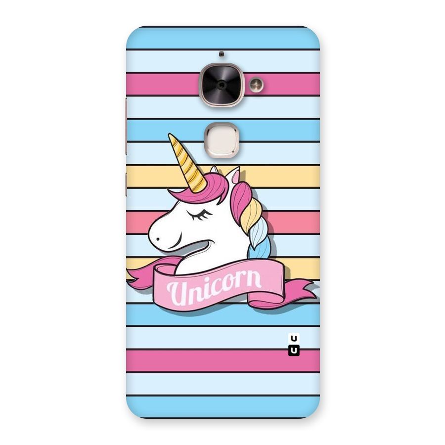 Unicorn Stripes Back Case for Le 2