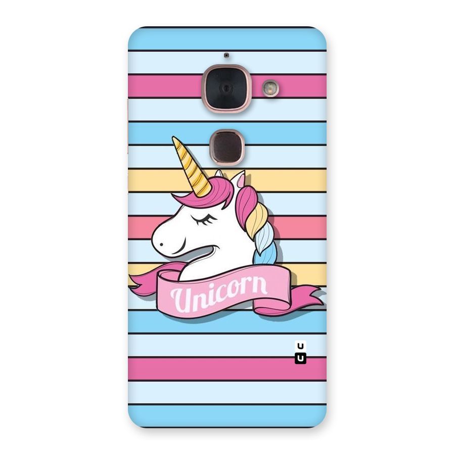 Unicorn Stripes Back Case for Le Max 2