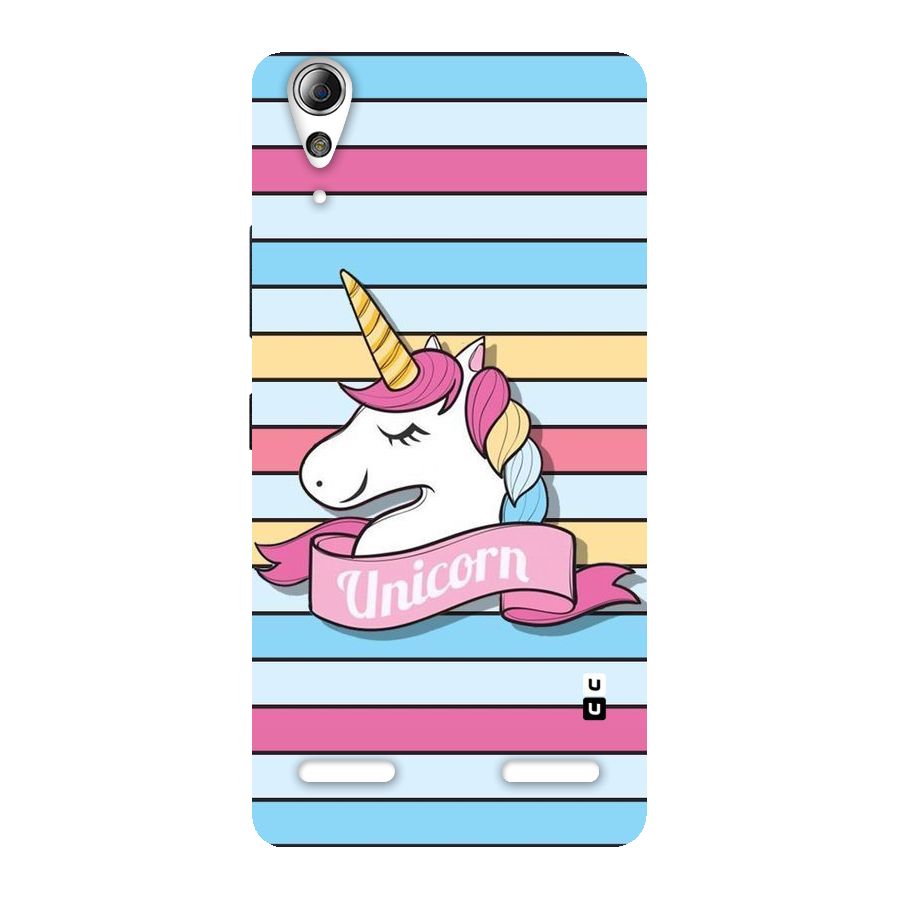 Unicorn Stripes Back Case for Lenovo A6000 Plus