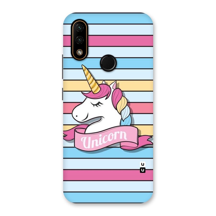Unicorn Stripes Back Case for Lenovo A6 Note