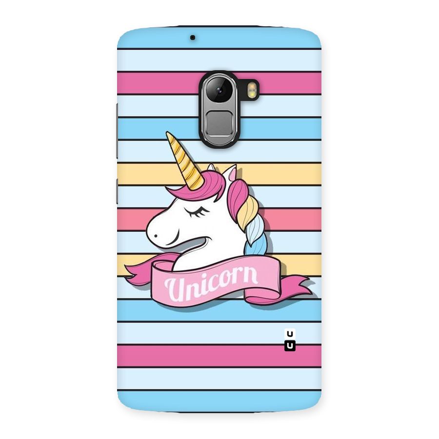 Unicorn Stripes Back Case for Lenovo K4 Note
