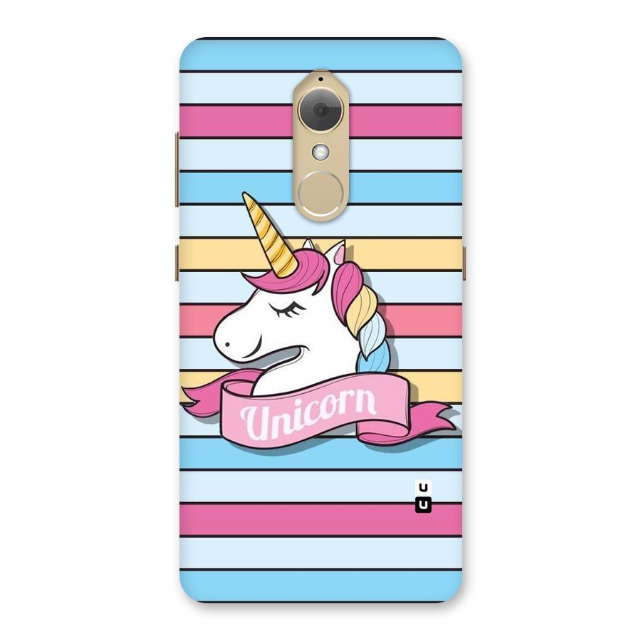 Unicorn Stripes Back Case for Lenovo K8