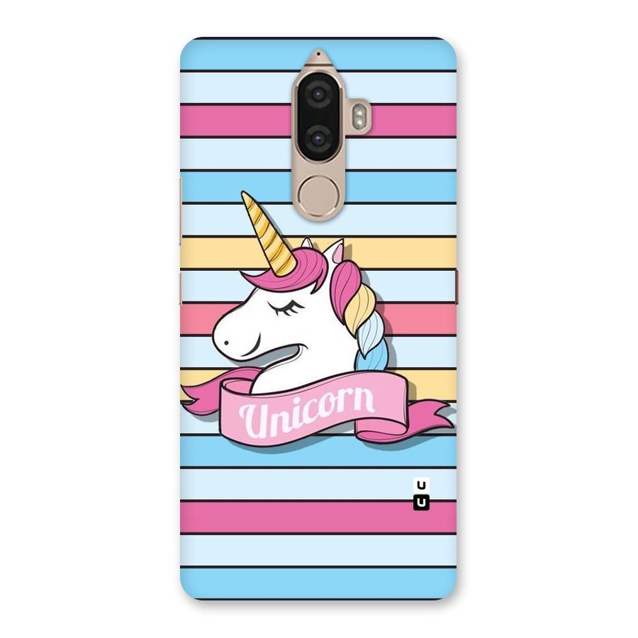 Unicorn Stripes Back Case for Lenovo K8 Note