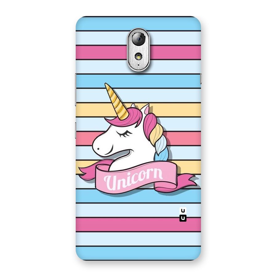 Unicorn Stripes Back Case for Lenovo Vibe P1M