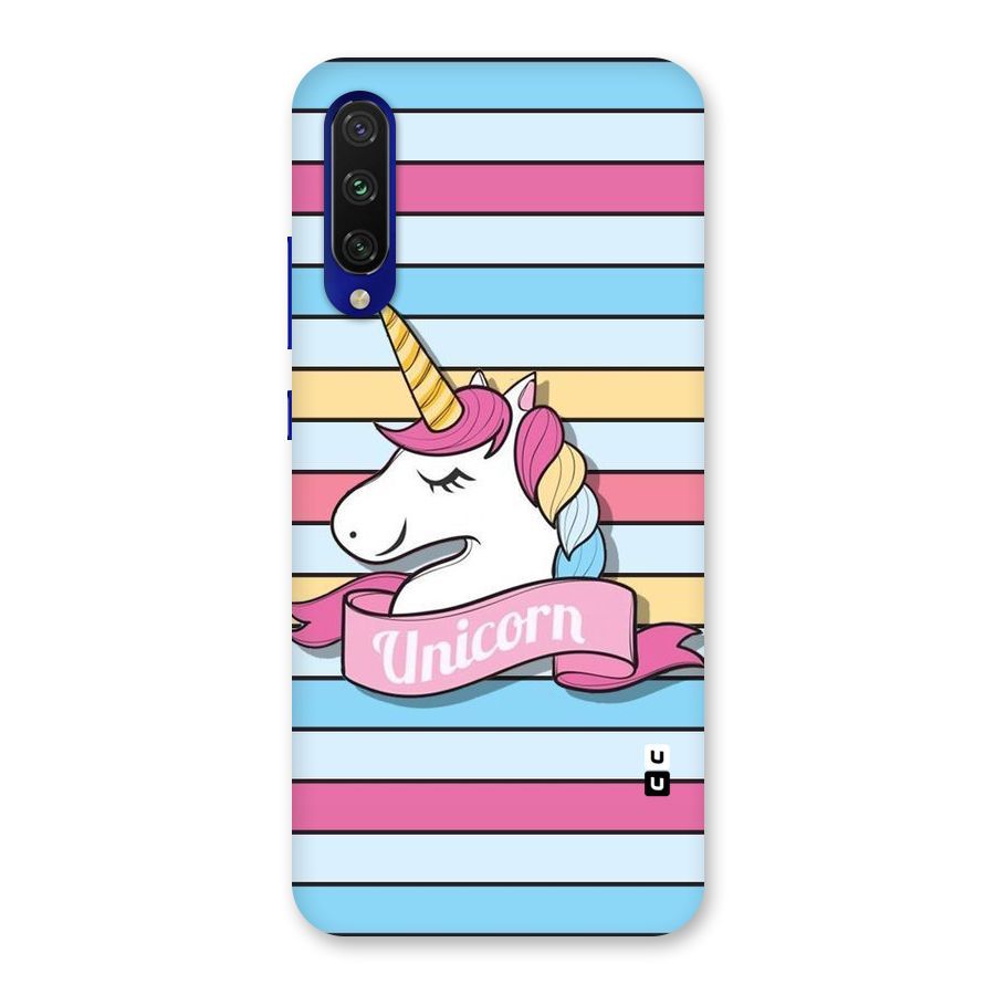 Unicorn Stripes Back Case for Mi A3