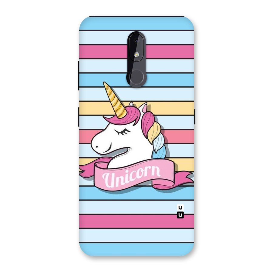 Unicorn Stripes Back Case for Nokia 3.2