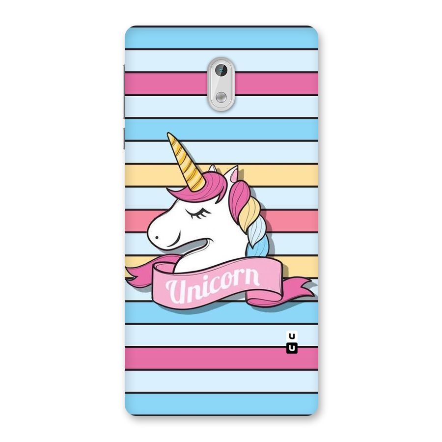 Unicorn Stripes Back Case for Nokia 3