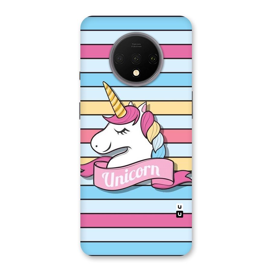 Unicorn Stripes Back Case for OnePlus 7T