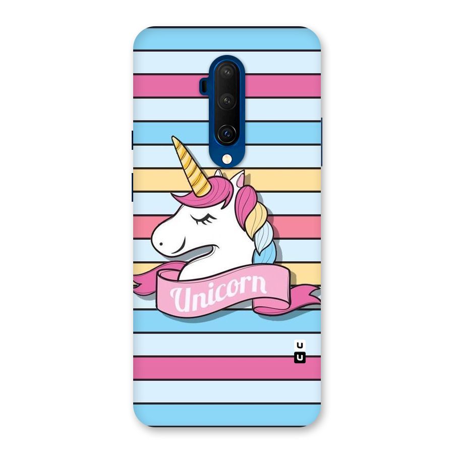Unicorn Stripes Back Case for OnePlus 7T Pro