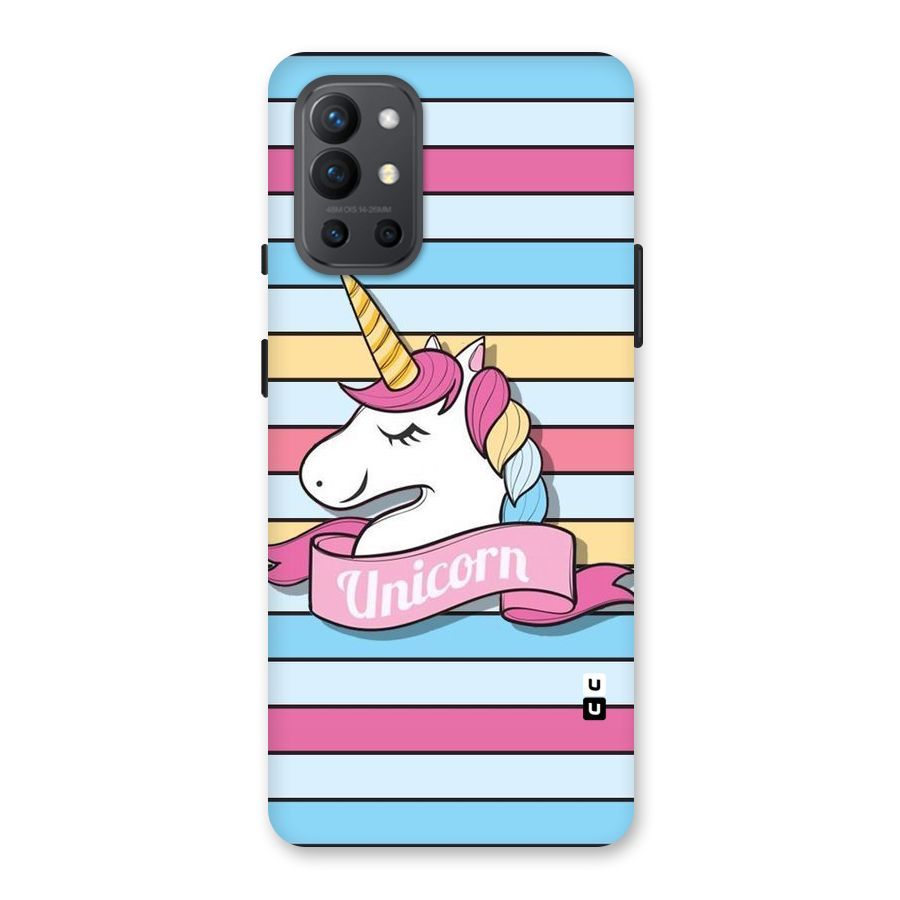 Unicorn Stripes Back Case for OnePlus 9R
