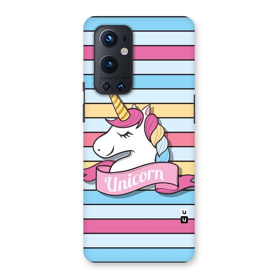 Unicorn Stripes Back Case for OnePlus 9 Pro