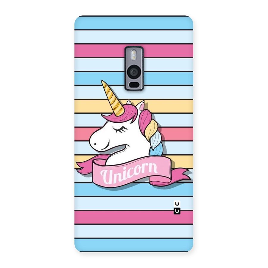 Unicorn Stripes Back Case for OnePlus Two
