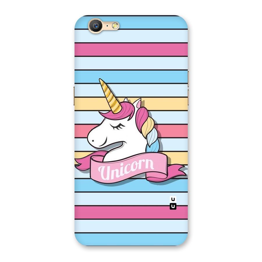 Unicorn Stripes Back Case for Oppo A57