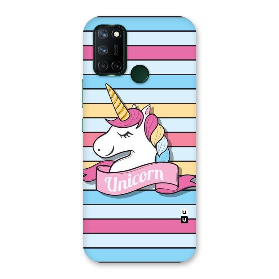 Unicorn Stripes Back Case for Realme 7i