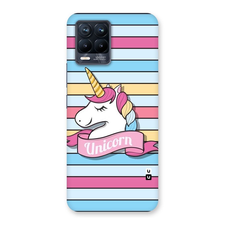 Unicorn Stripes Back Case for Realme 8 Pro