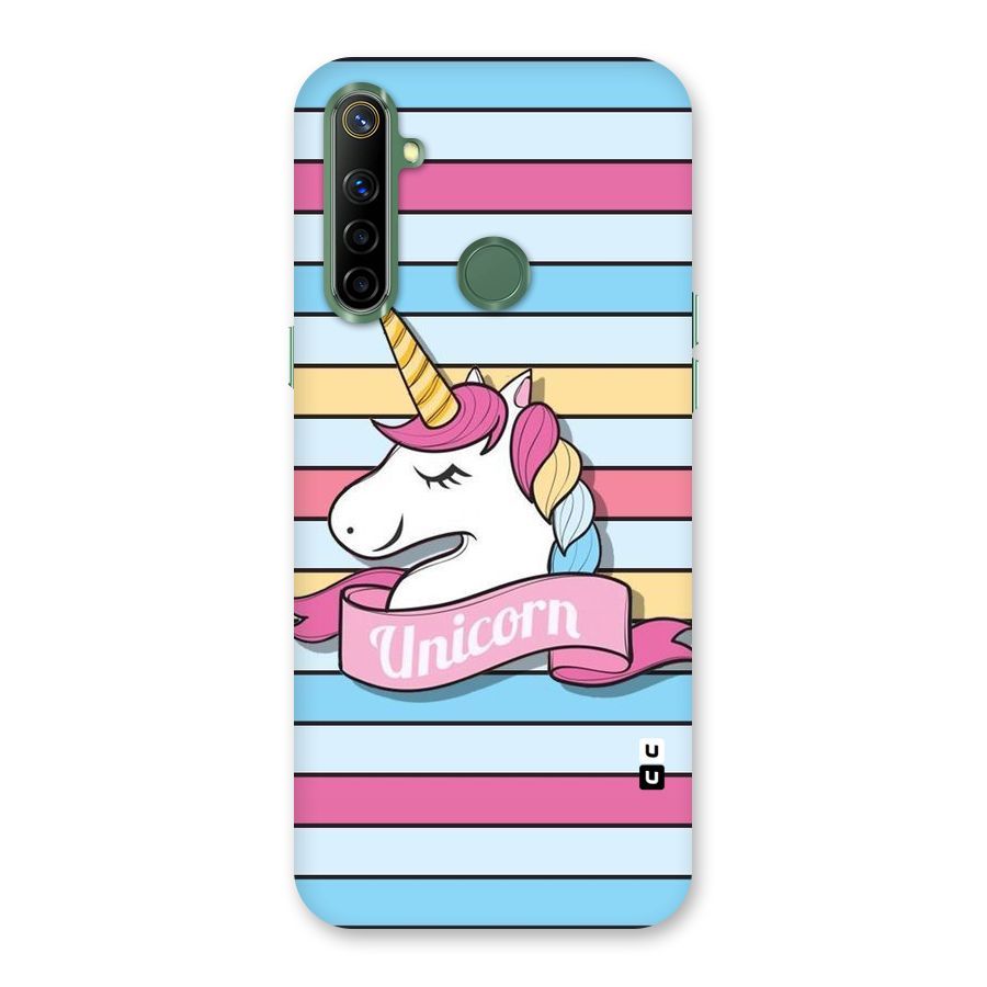 Unicorn Stripes Back Case for Realme Narzo 10