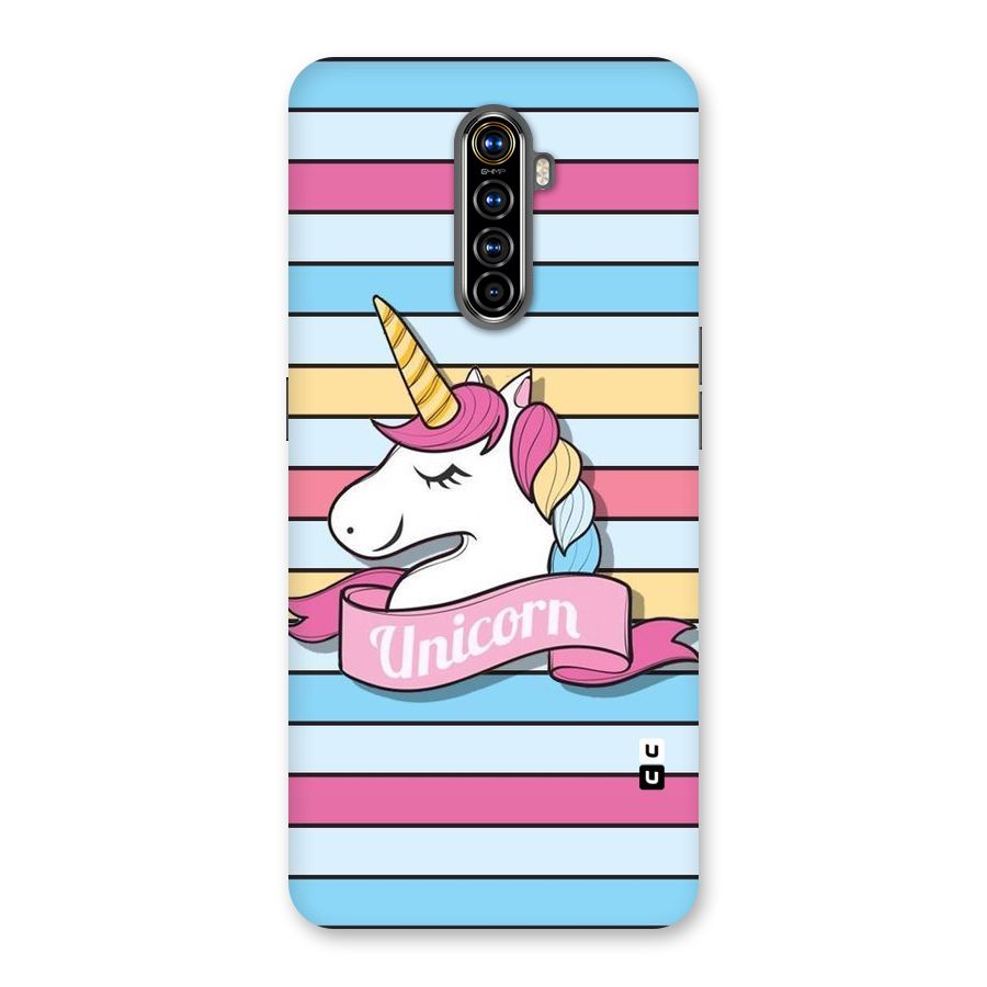 Unicorn Stripes Back Case for Realme X2 Pro