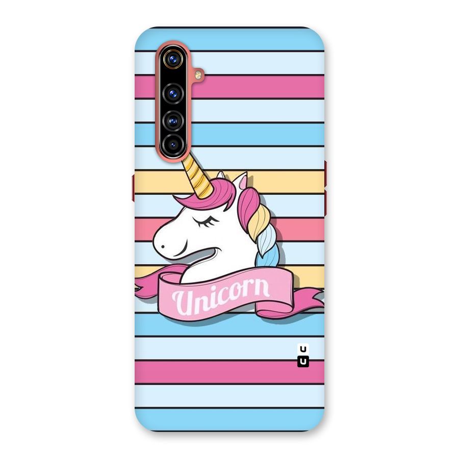 Unicorn Stripes Back Case for Realme X50 Pro