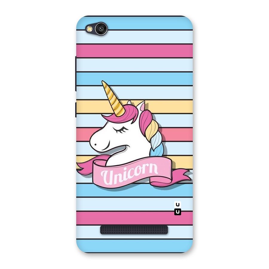 Unicorn Stripes Back Case for Redmi 4A