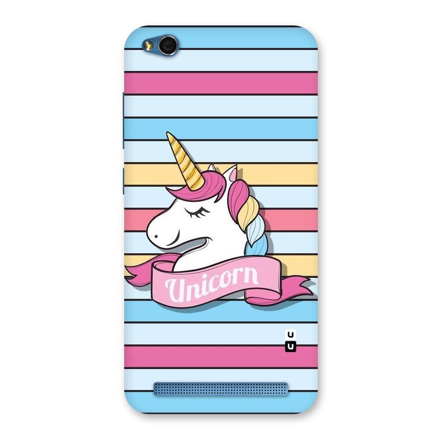 Unicorn Stripes Back Case for Redmi 5A