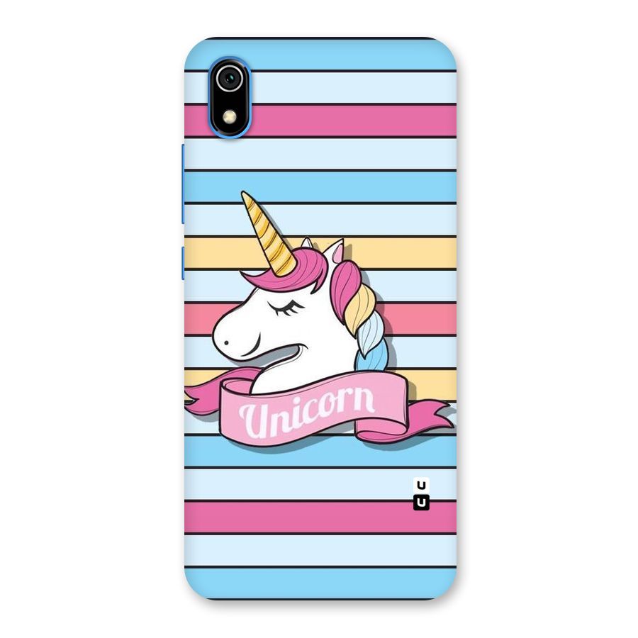 Unicorn Stripes Back Case for Redmi 7A