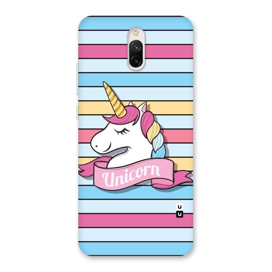 Unicorn Stripes Back Case for Redmi 8A Dual