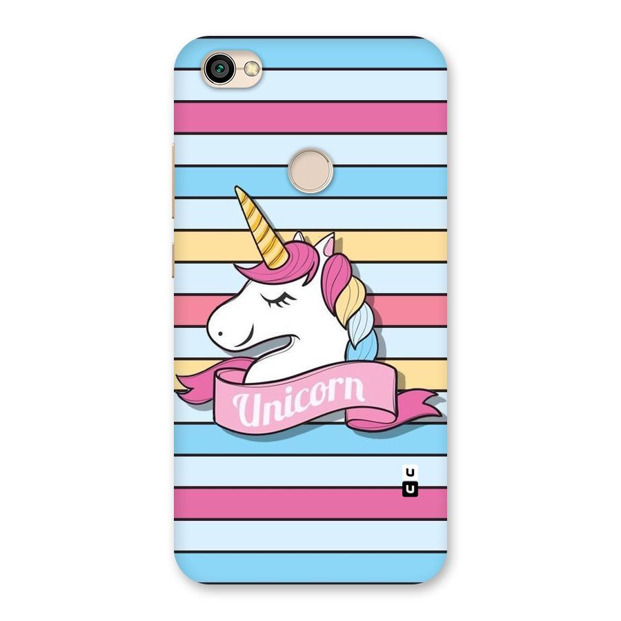 Unicorn Stripes Back Case for Redmi Y1 2017
