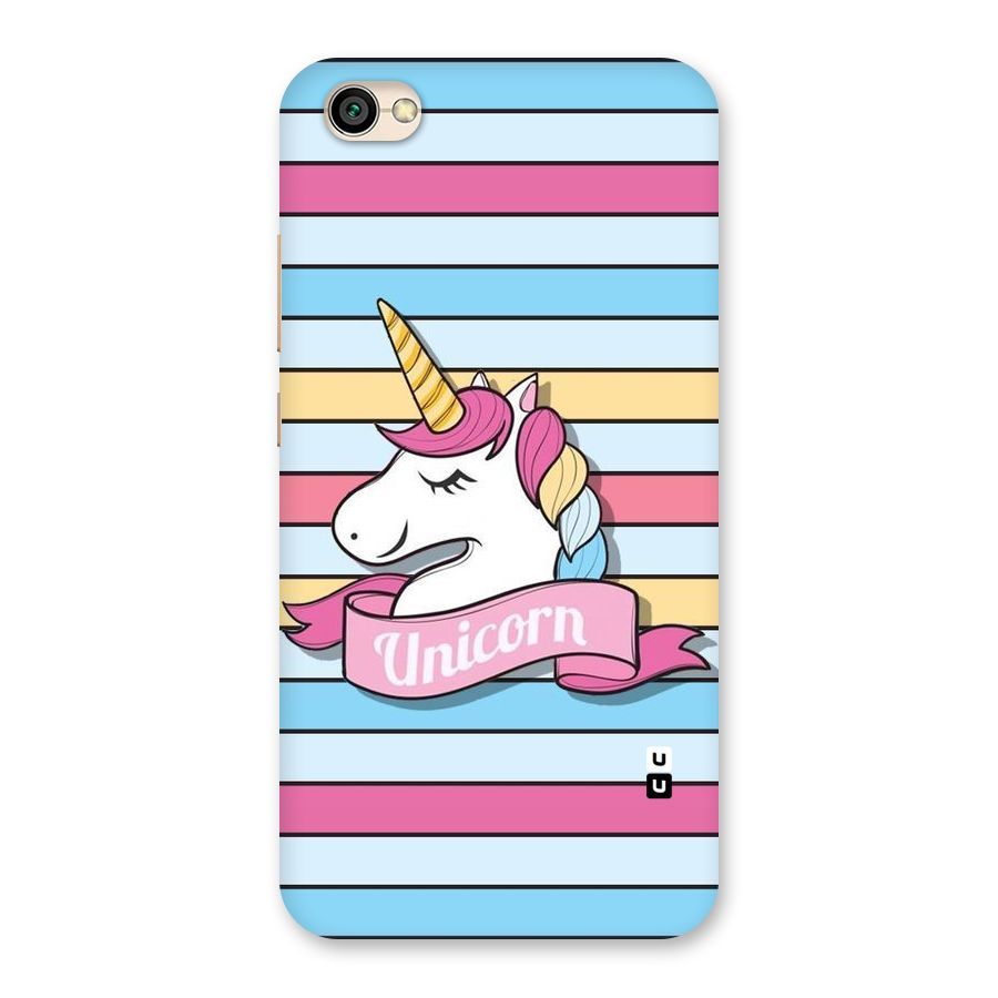 Unicorn Stripes Back Case for Redmi Y1 Lite