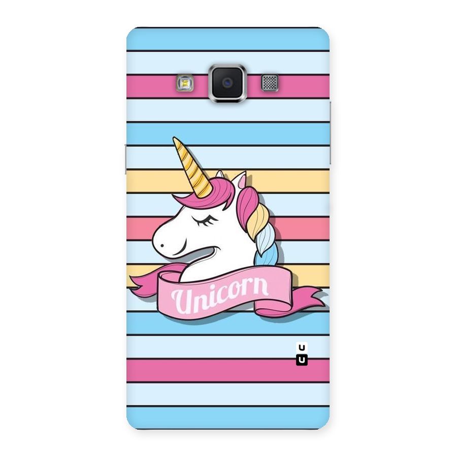 Unicorn Stripes Back Case for Samsung Galaxy A5