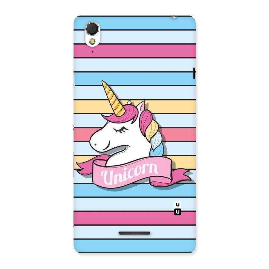 Unicorn Stripes Back Case for Sony Xperia T3