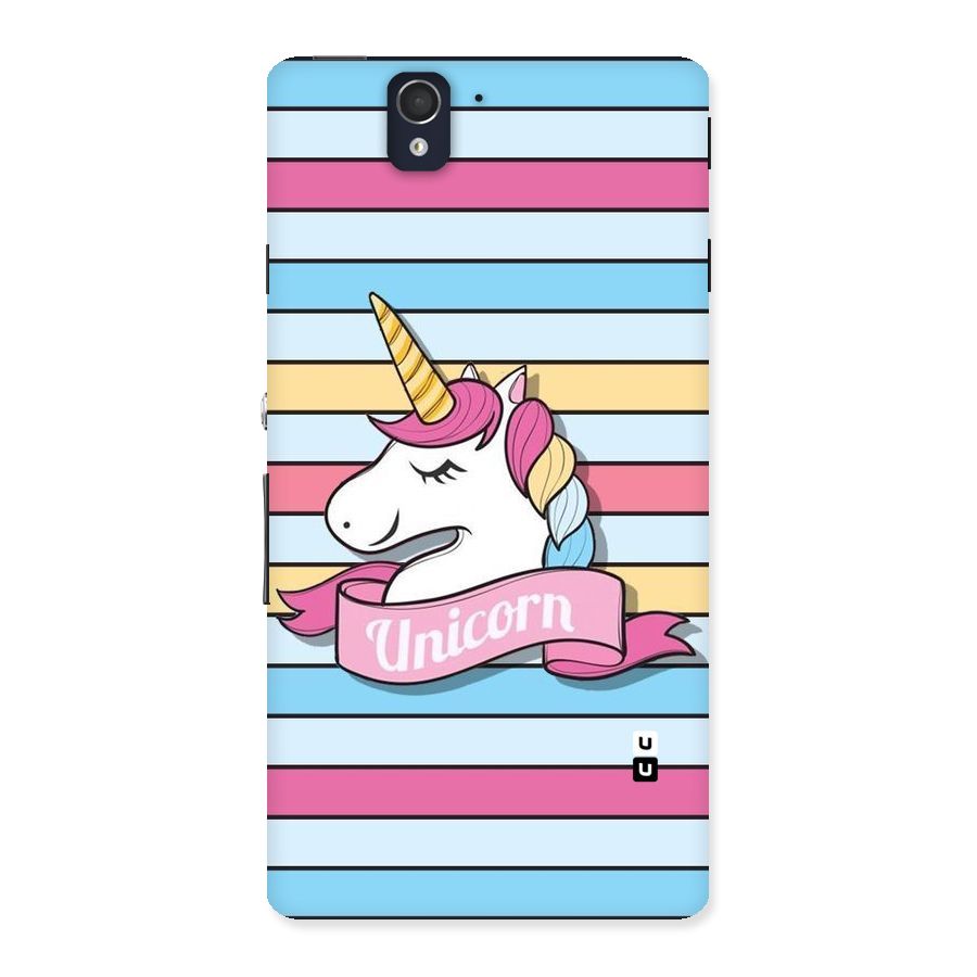Unicorn Stripes Back Case for Sony Xperia Z